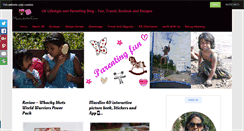 Desktop Screenshot of mummyandthecuties.com